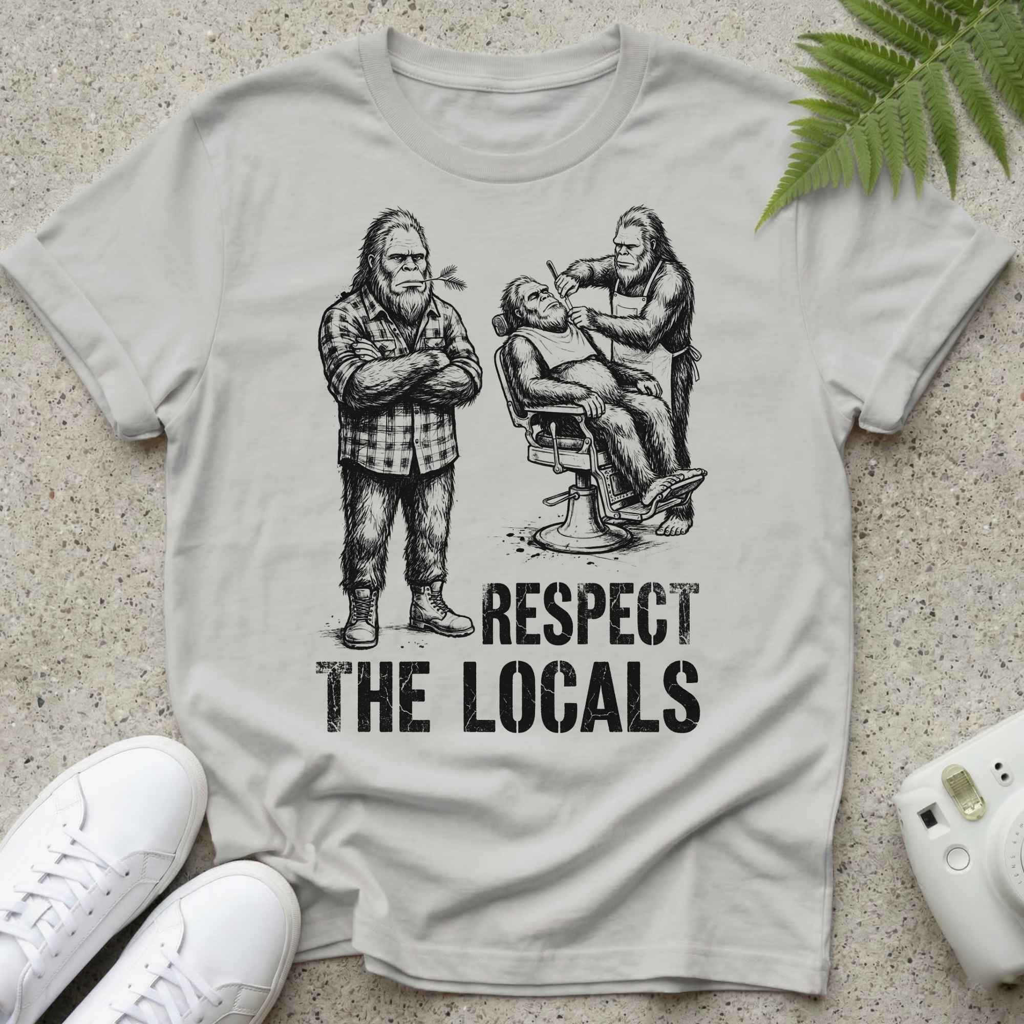 Sasquatch locals T-shirt