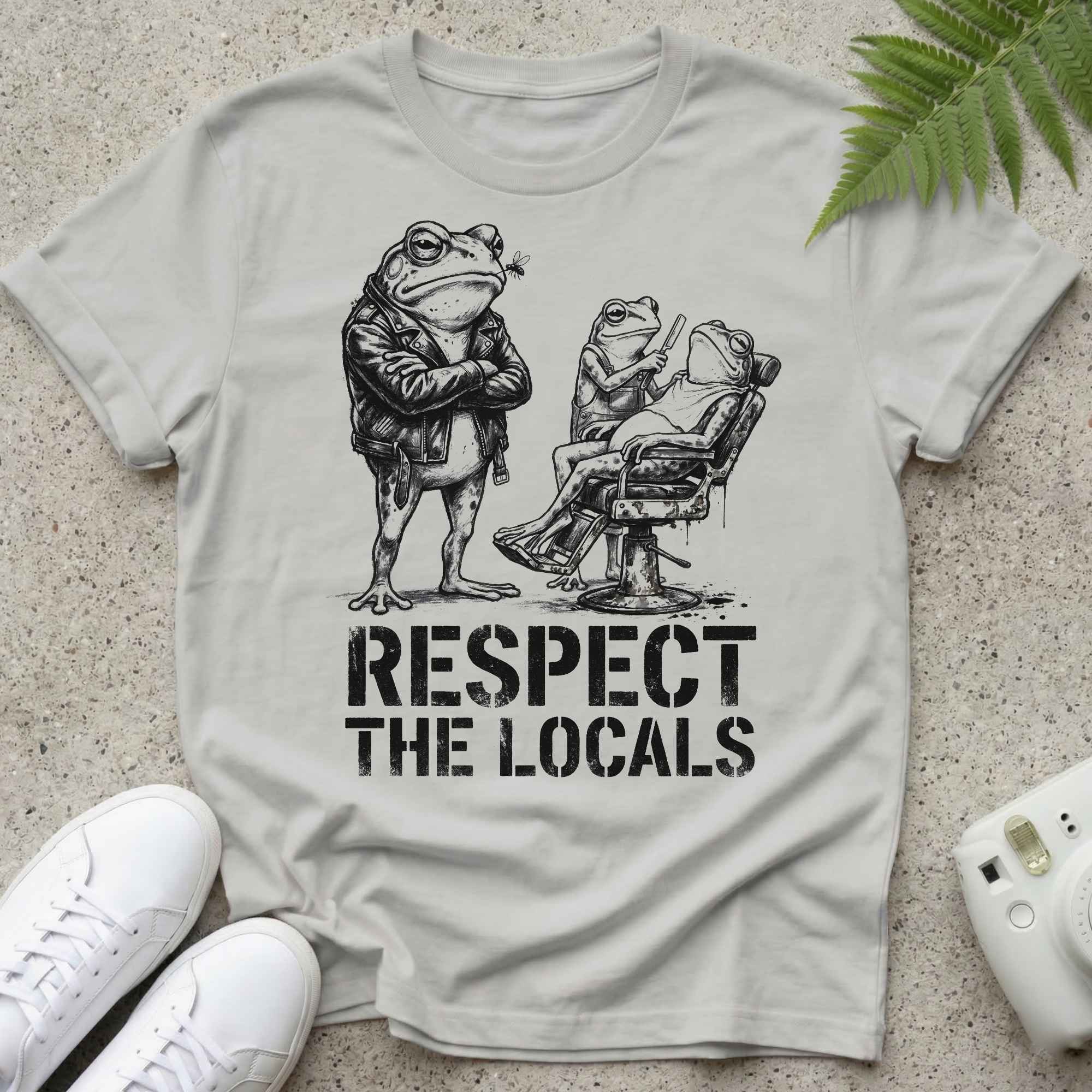 Respect Locals Frogs T-shirt