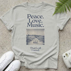 Peace & Music T-shirt