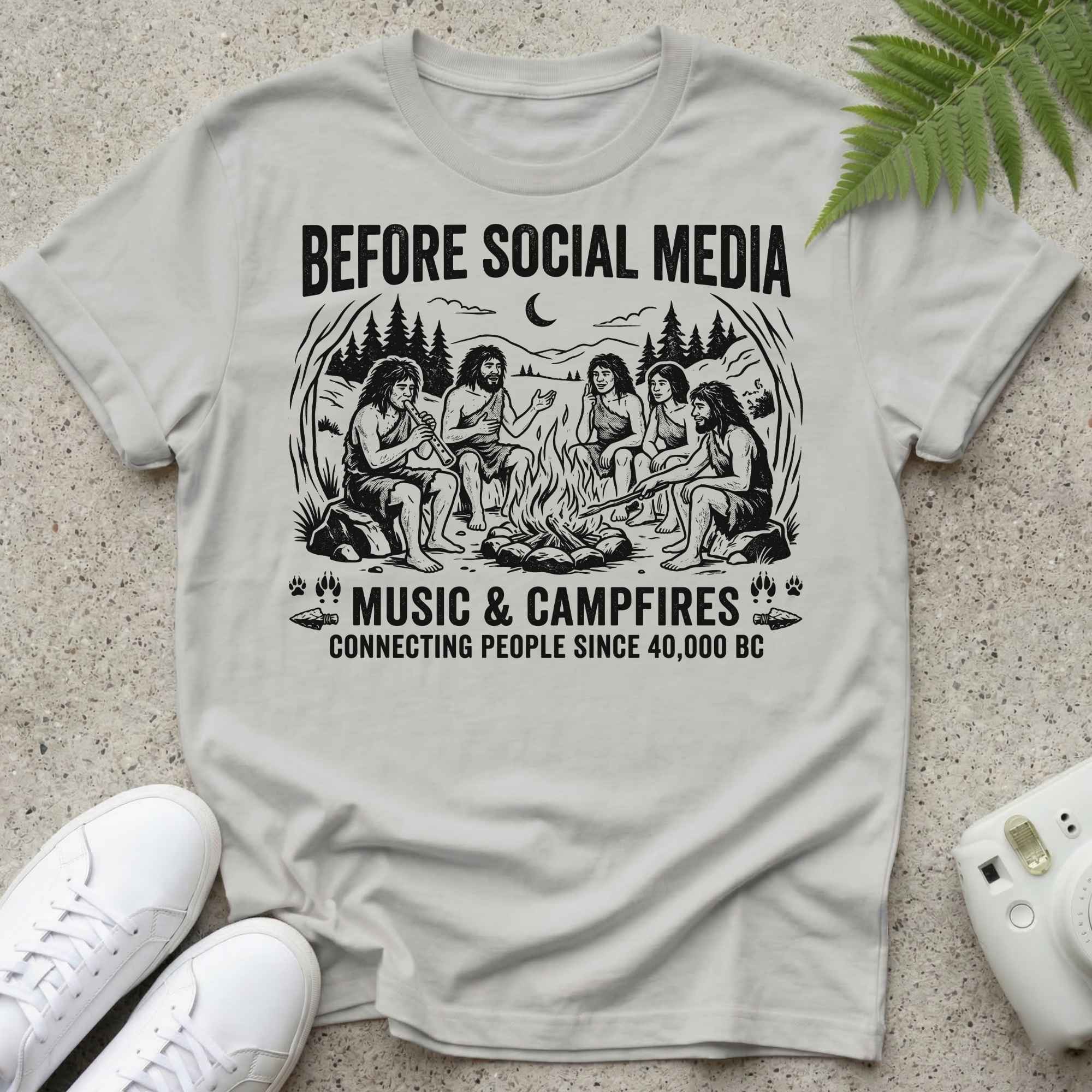 Before Social Media B T-shirt