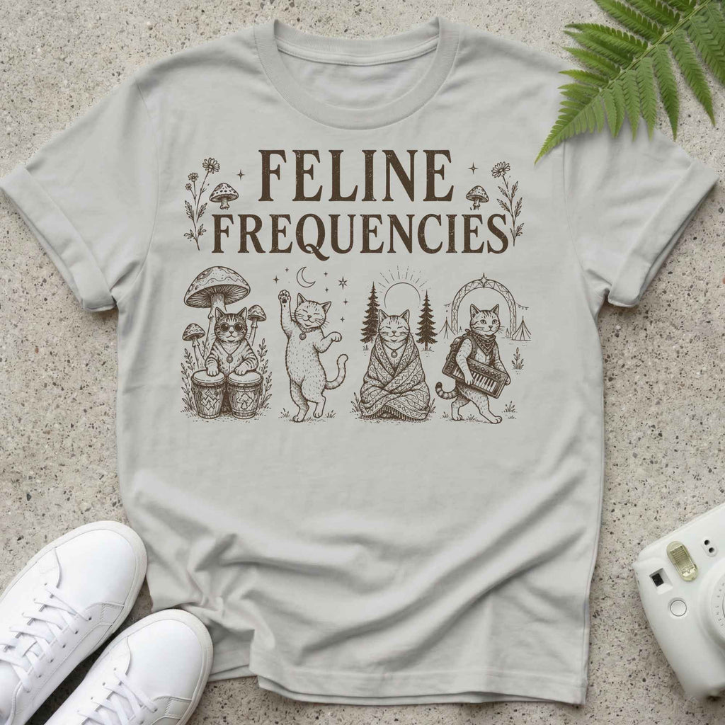 Feline Frequencies 4 T-shirt