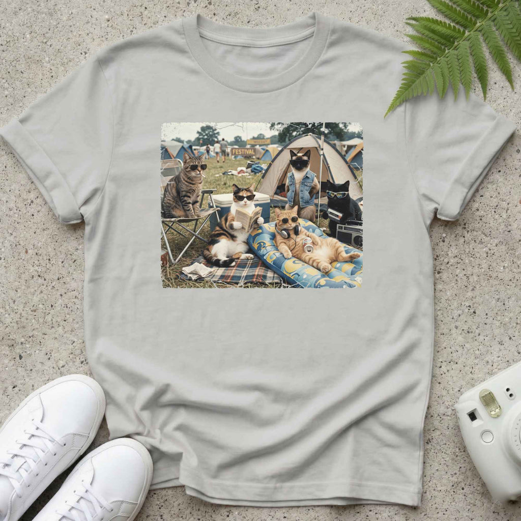 Cat's At Festival Sunny Swag T-shirt