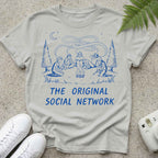 Fire Original Social network T-shirt