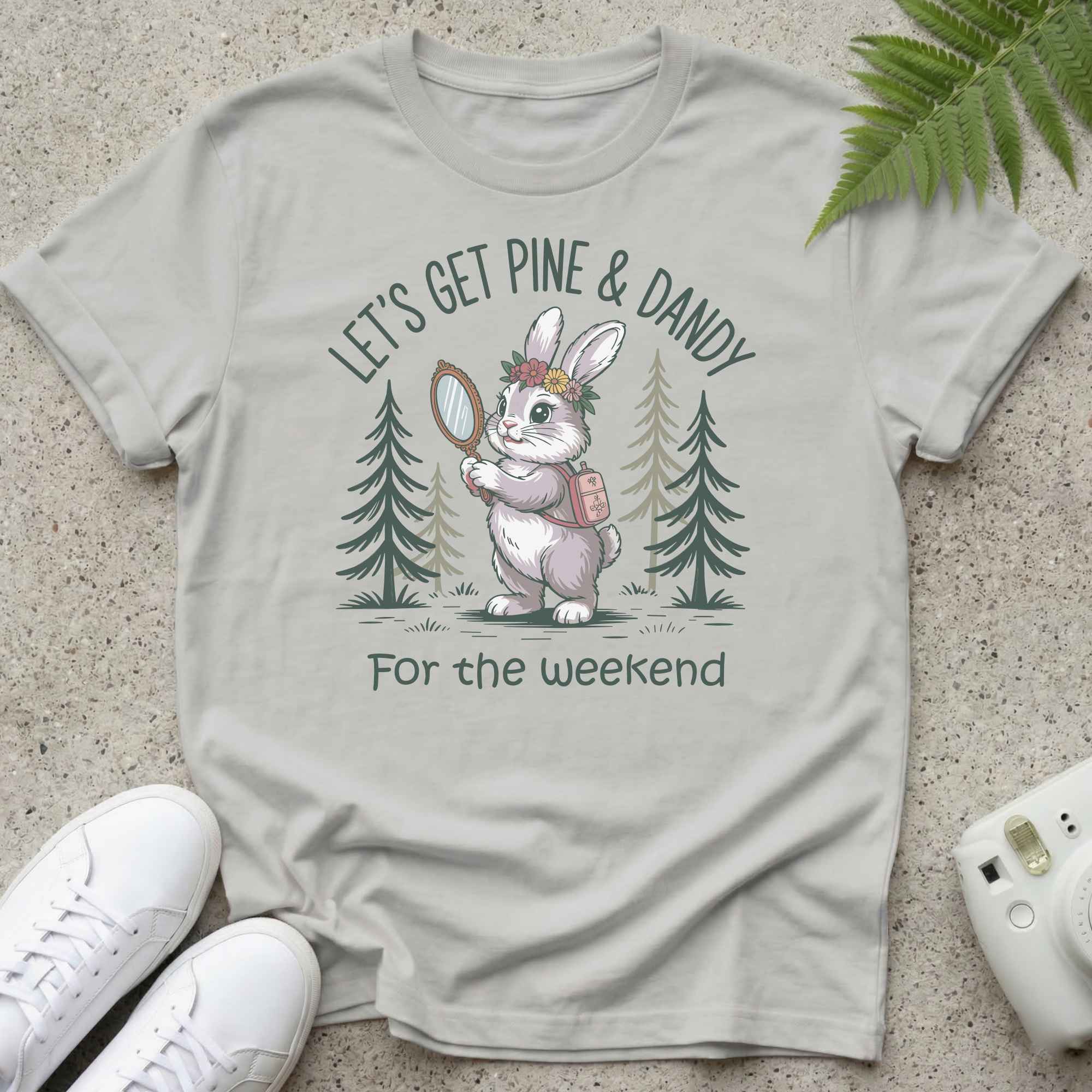 Let´s Get Pine and Dandy Bunny T-shirt