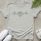 Music connects Green T-shirt