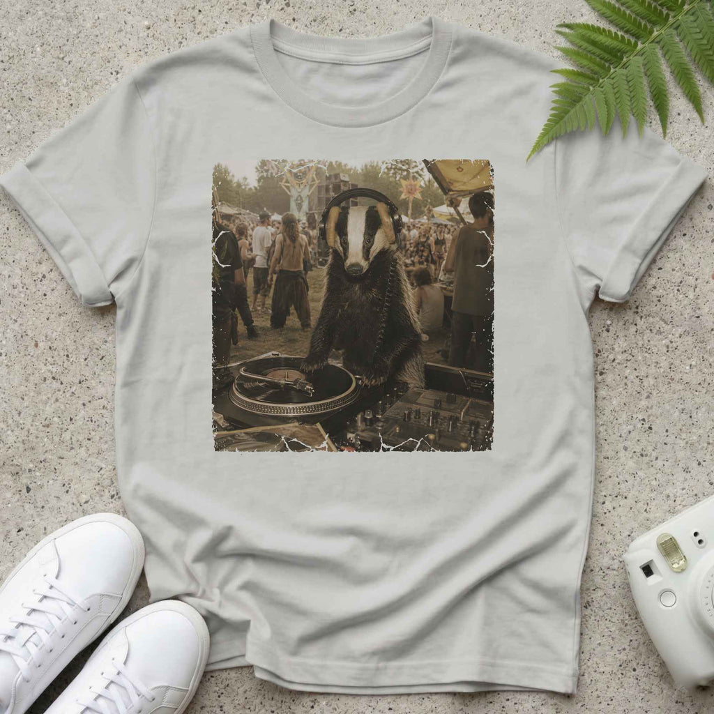 Badger At Festival T-shirt