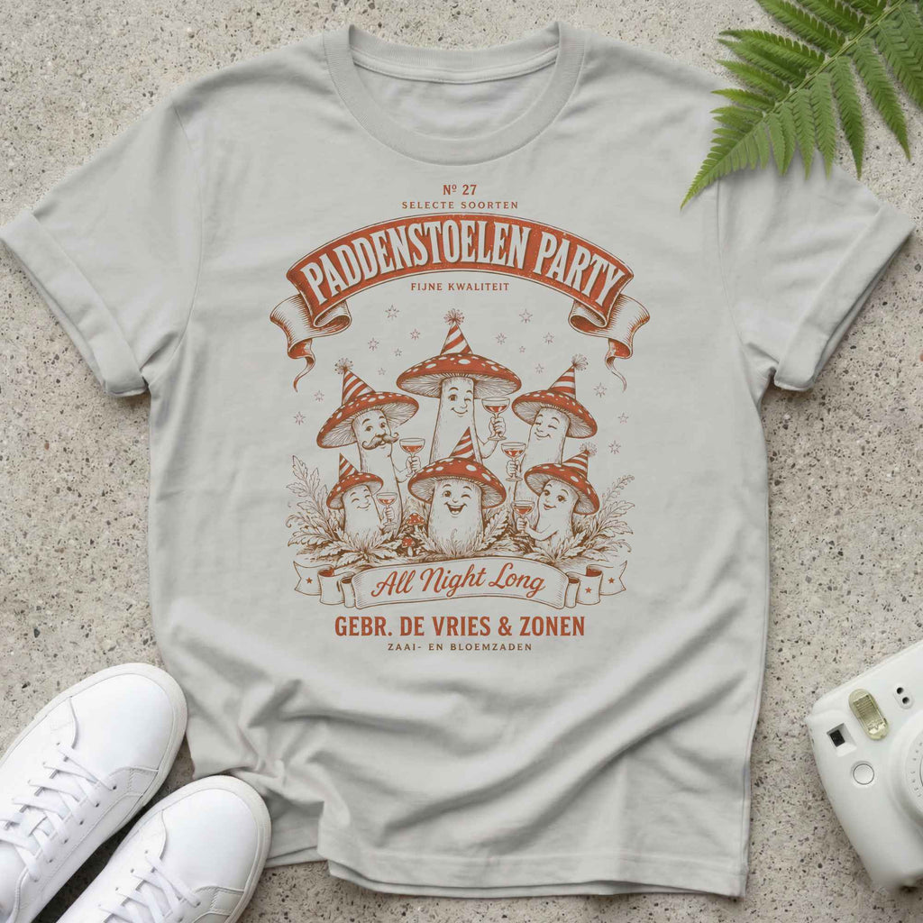 Paddenstoelen Party T-shirt