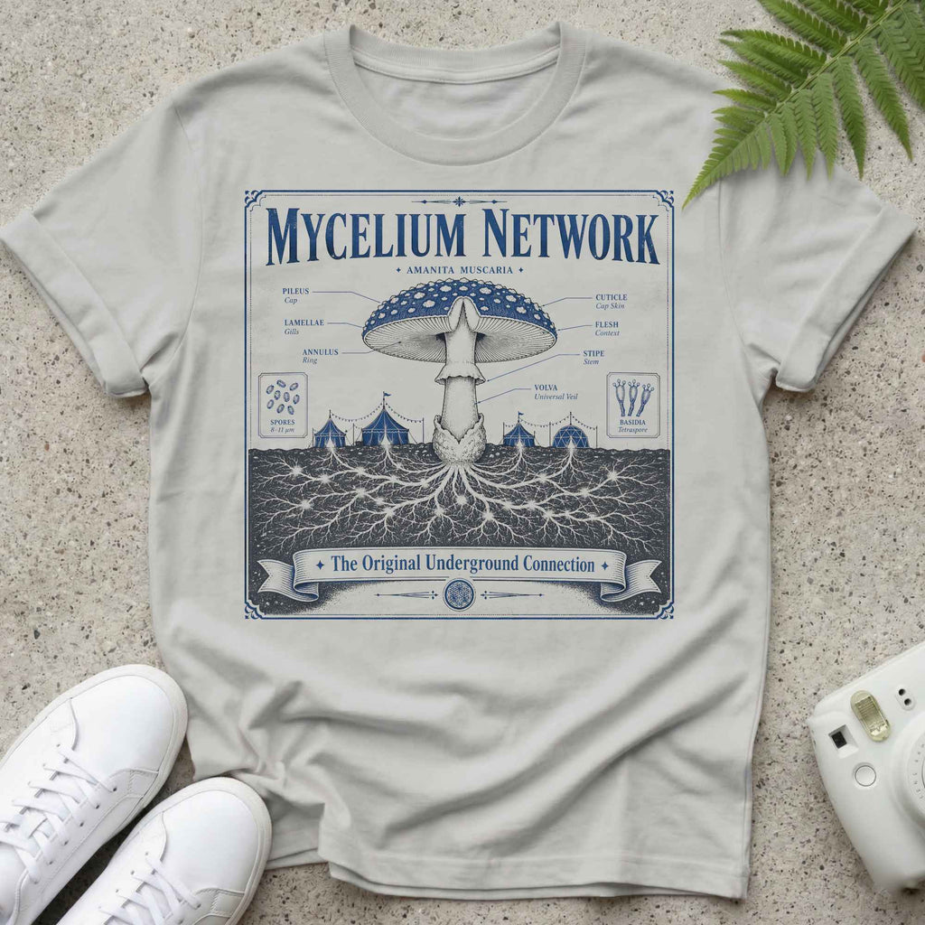 The Underground Connector Mycelium T-shirt