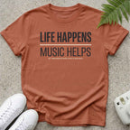When Music Helps T-shirt