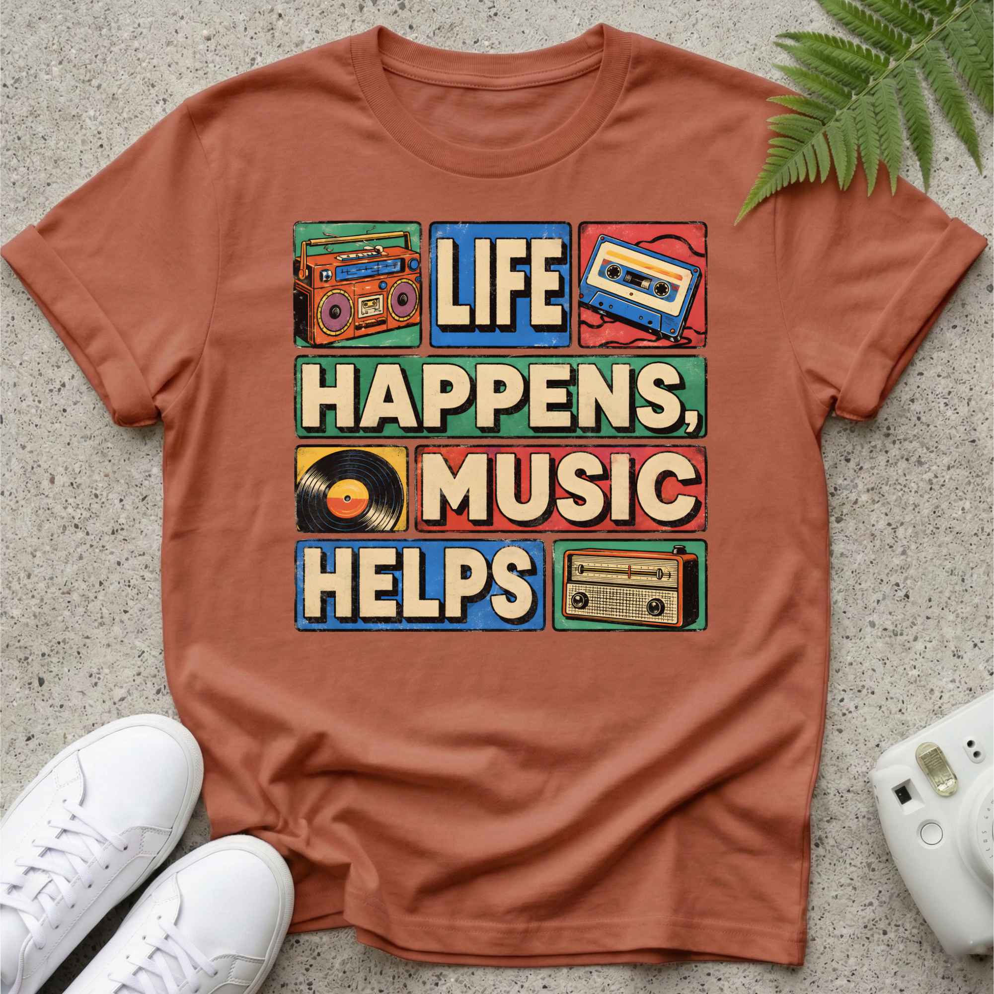 Music Helps T-shirt
