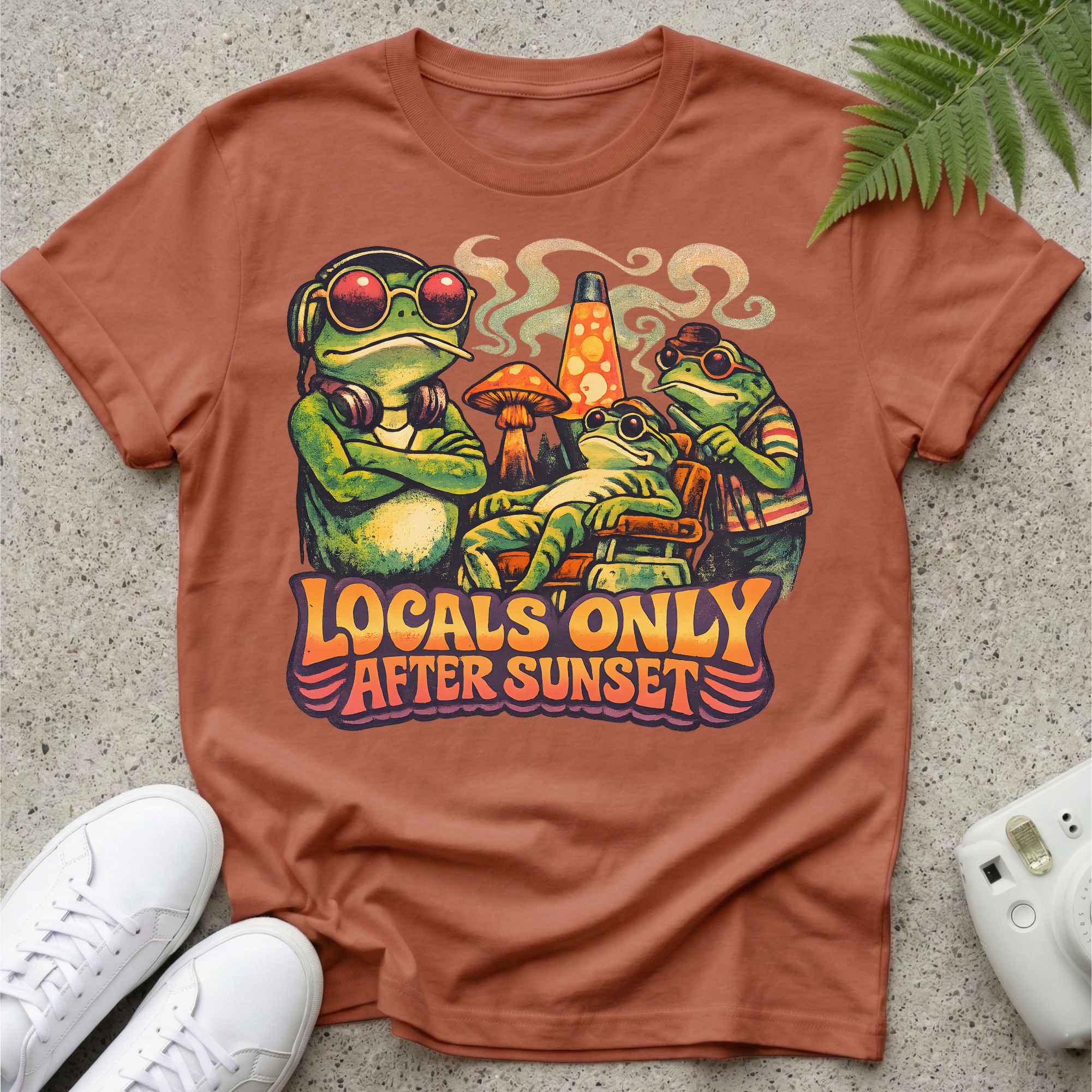 Locals Only Frogs T-shirt