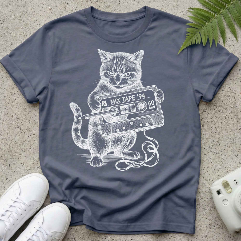 Grumpy Cat Cassette W T-shirt