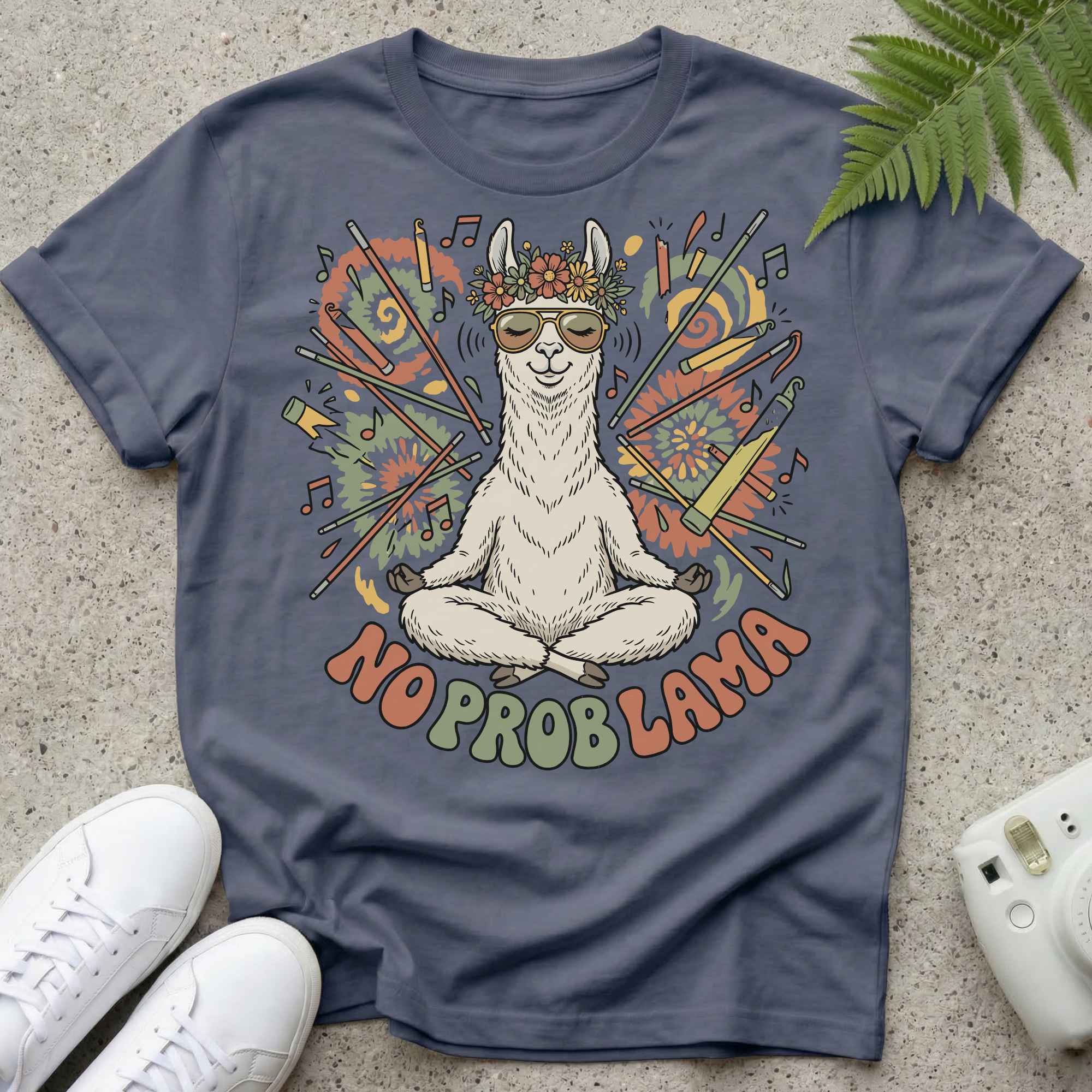 Calm and Unworried Lama T-shirt