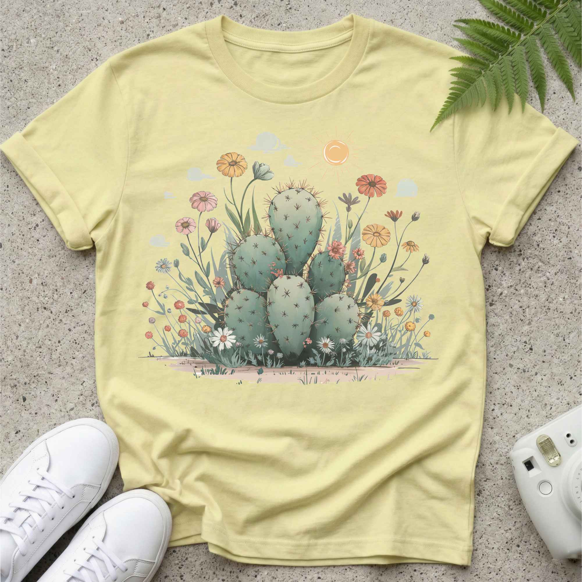 Wildflowers & Cacti T-shirt