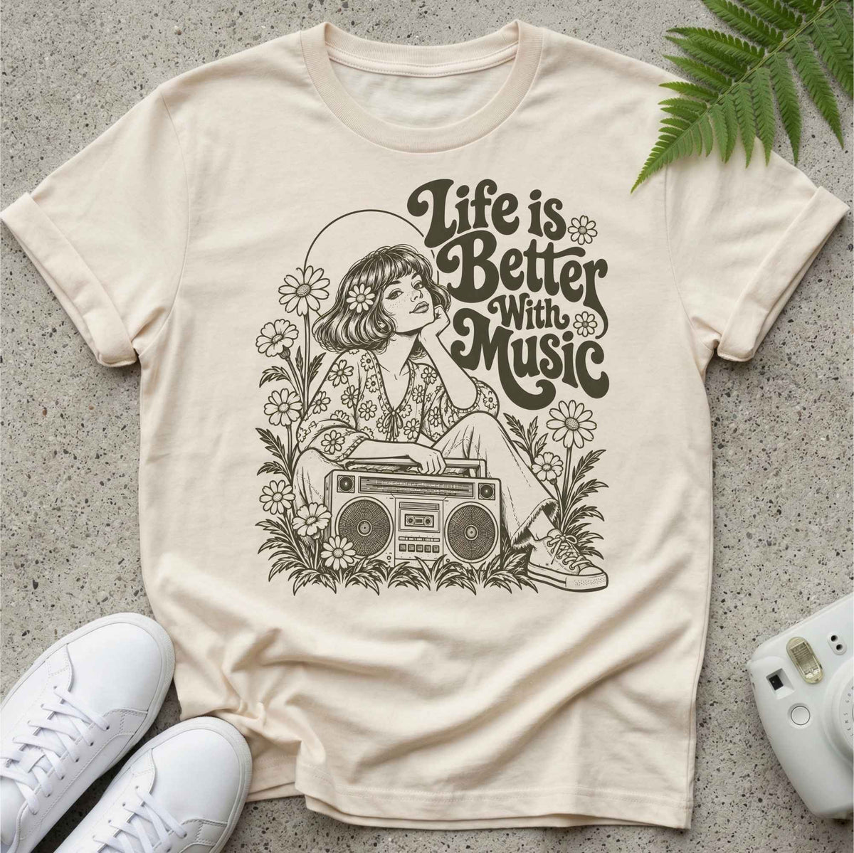 Better With Music T-shirt