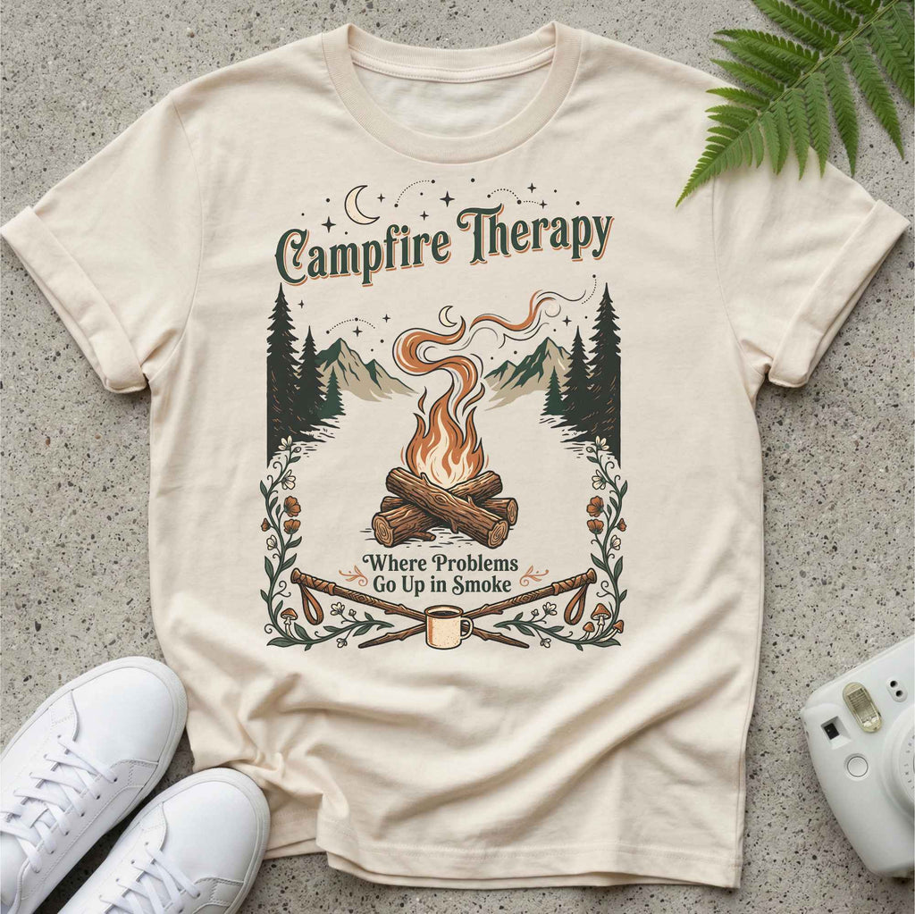 Camp Fire Therapy T-shirt