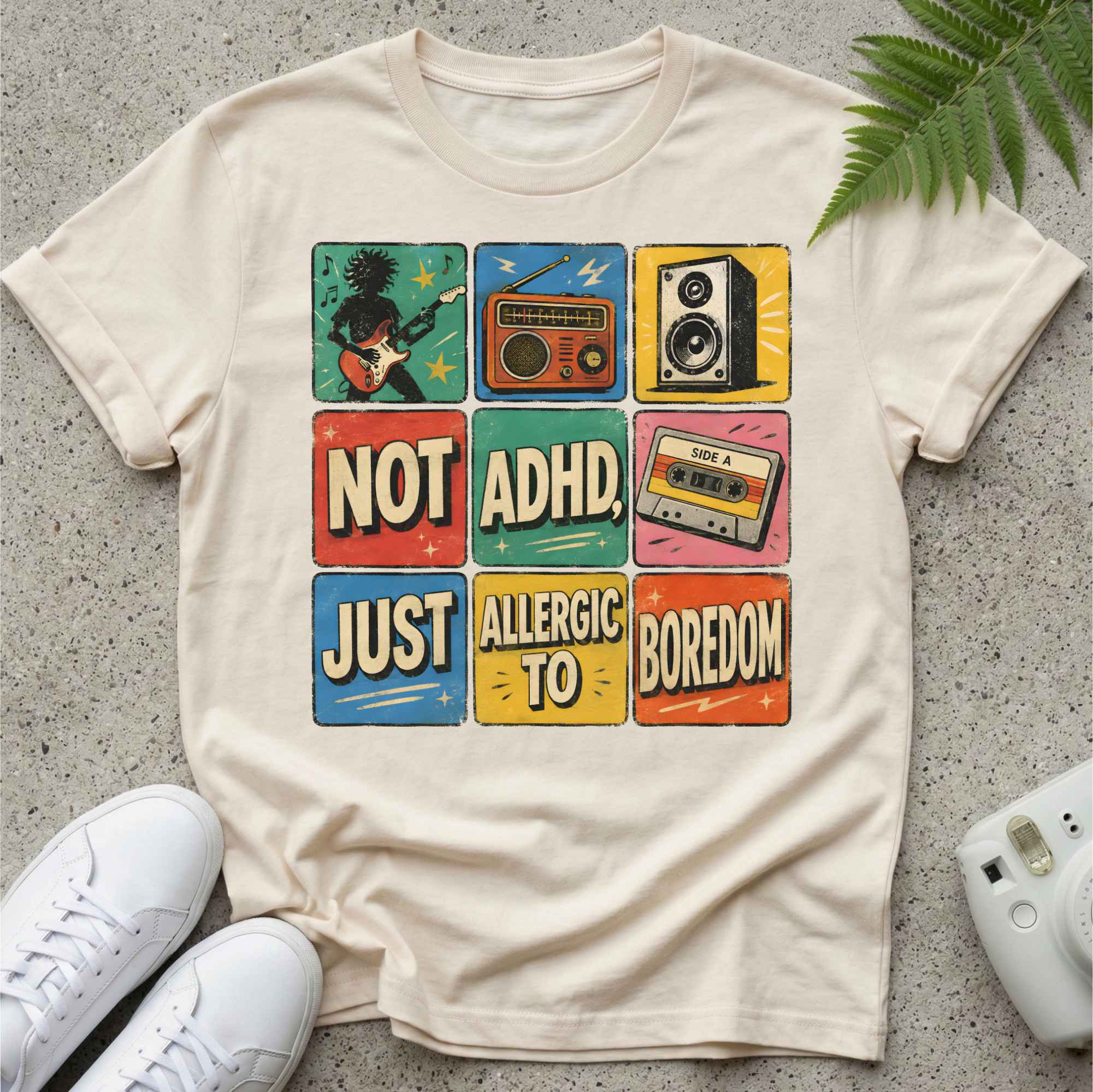 Allergic To Boredom T-shirt