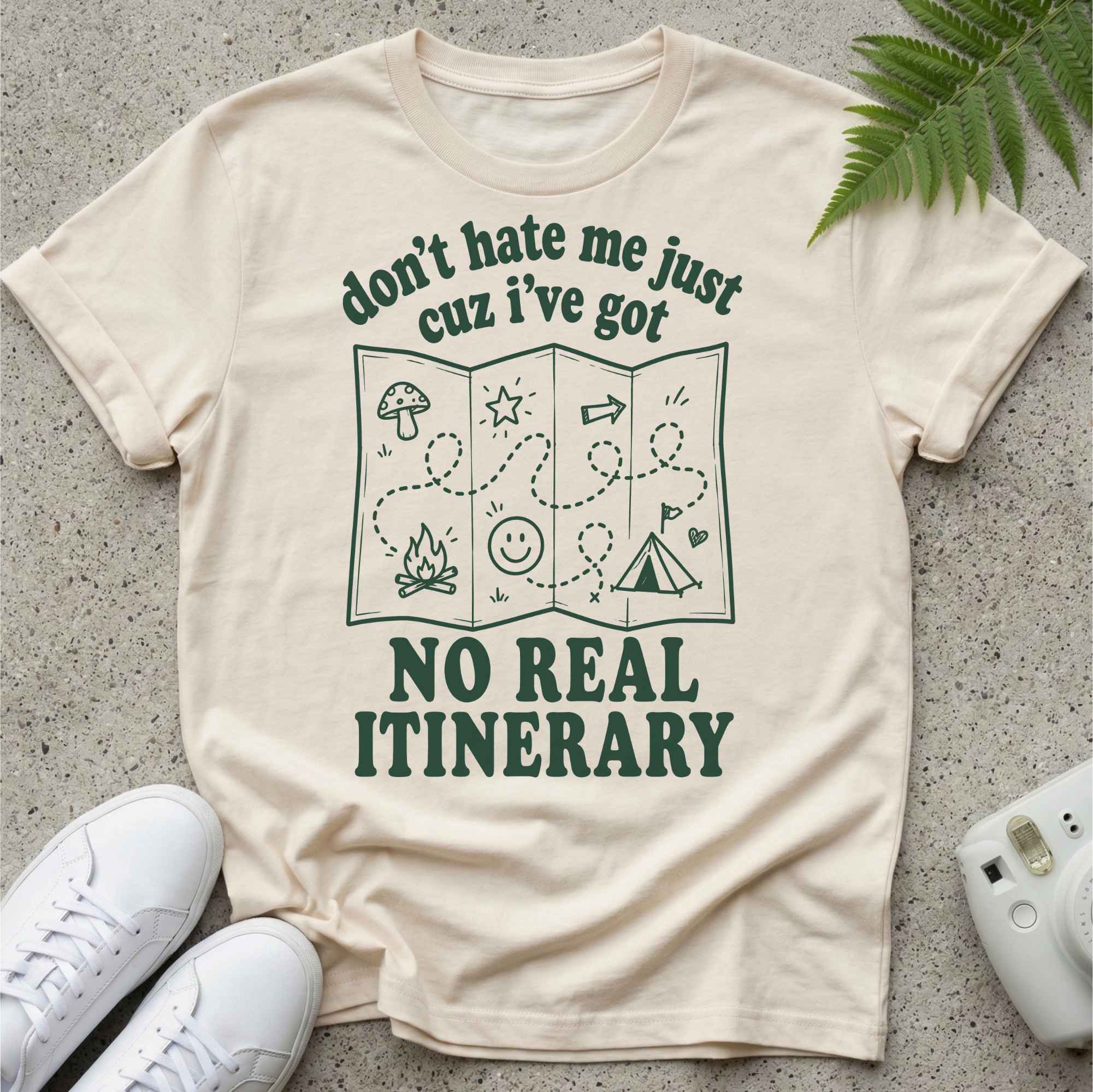 No Itinerary T-shirt