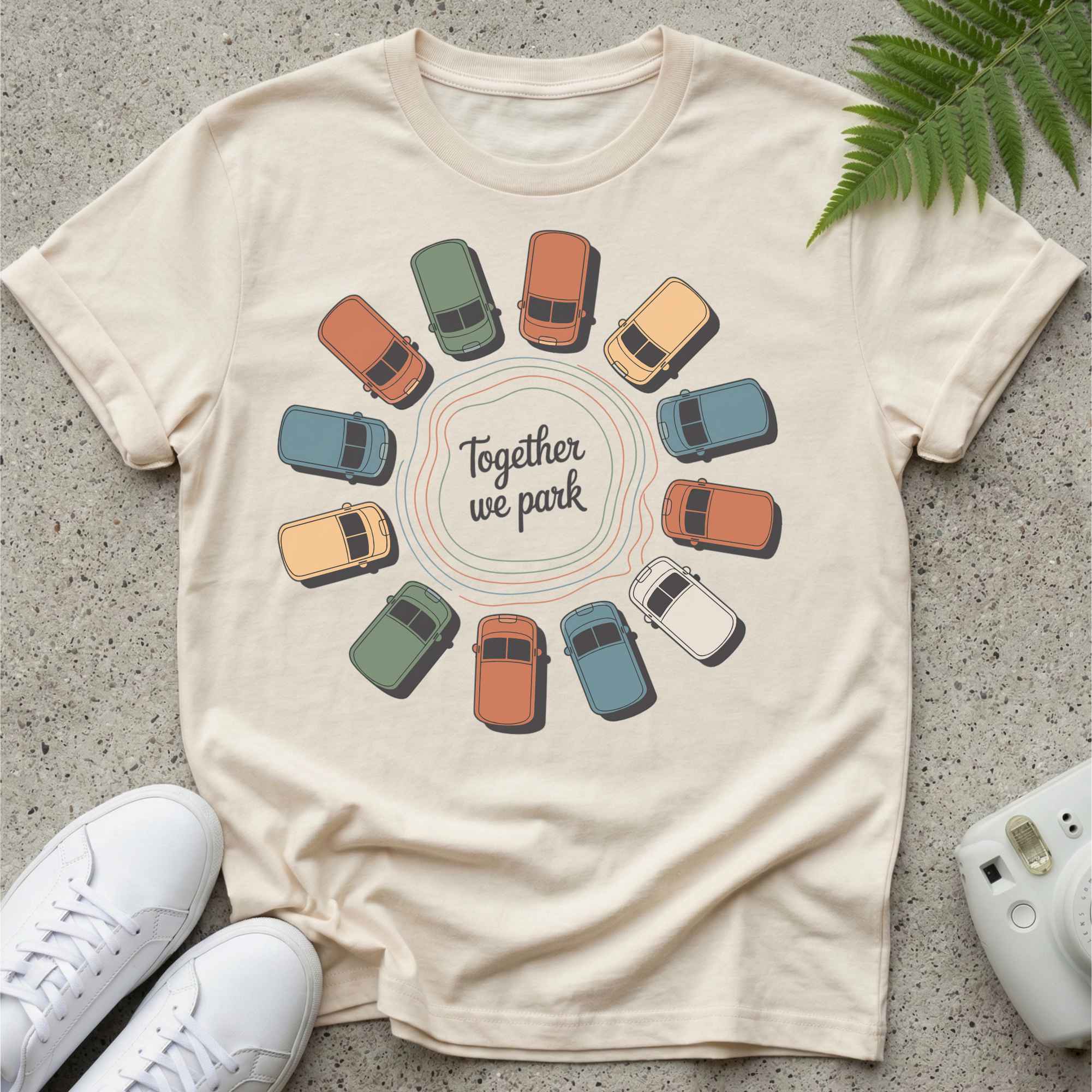 Together We Park T-shirt