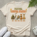 Festival Survival Strategy Colour T-shirt