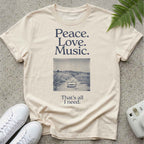 Peace & Music T-shirt