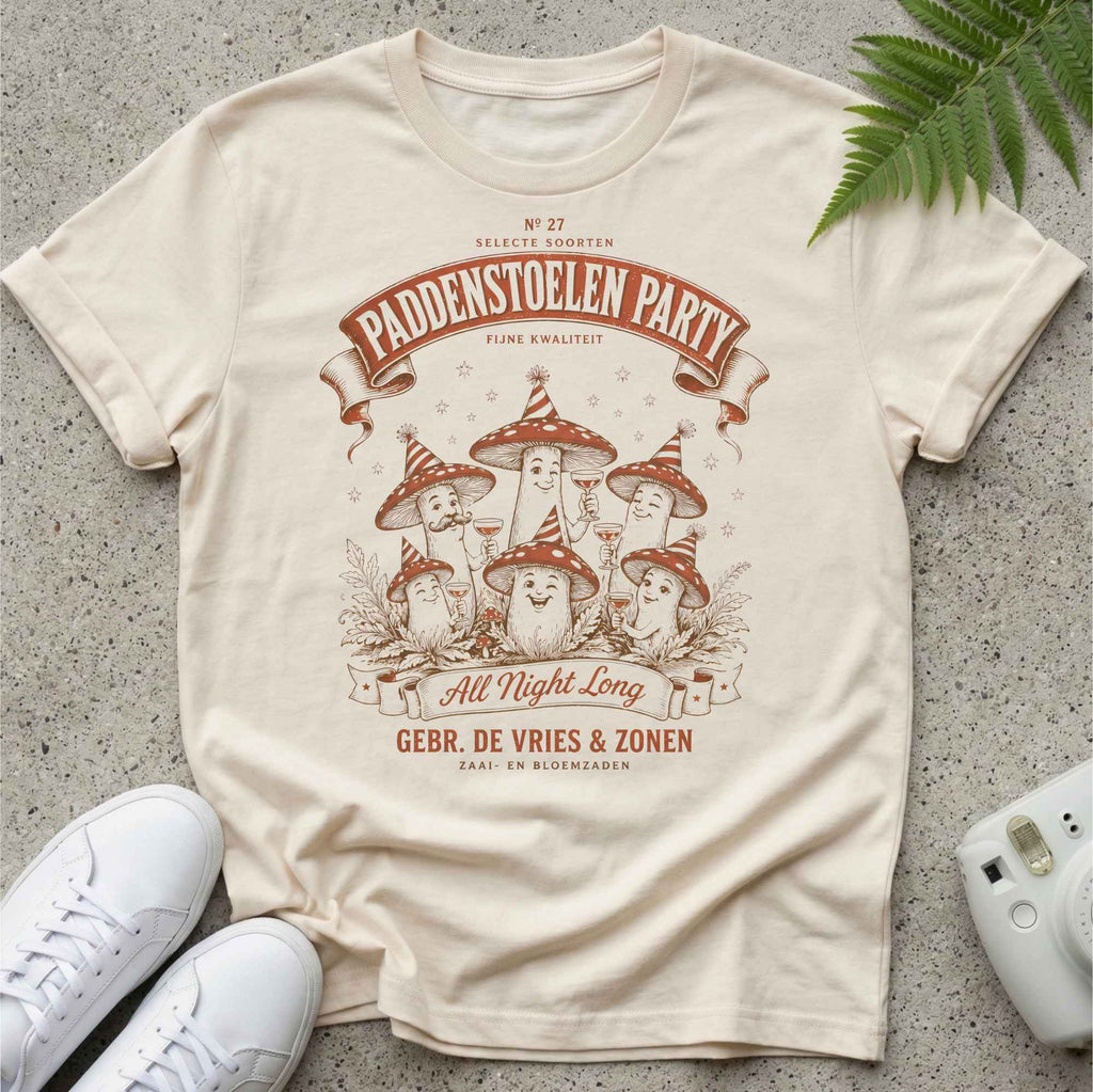 Paddenstoelen Party T-shirt
