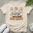 Stay Groovy Goose T-shirt