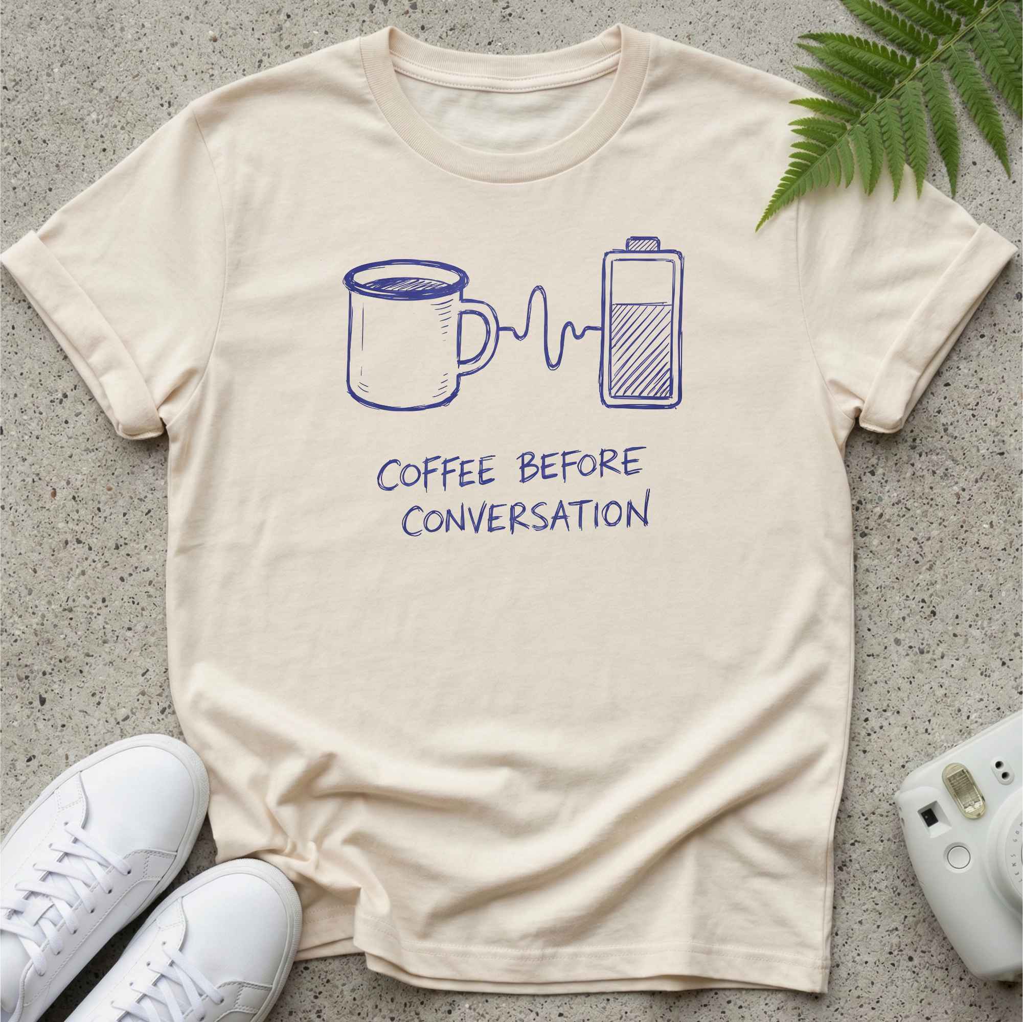 Coffee Before Conversation T-shirt