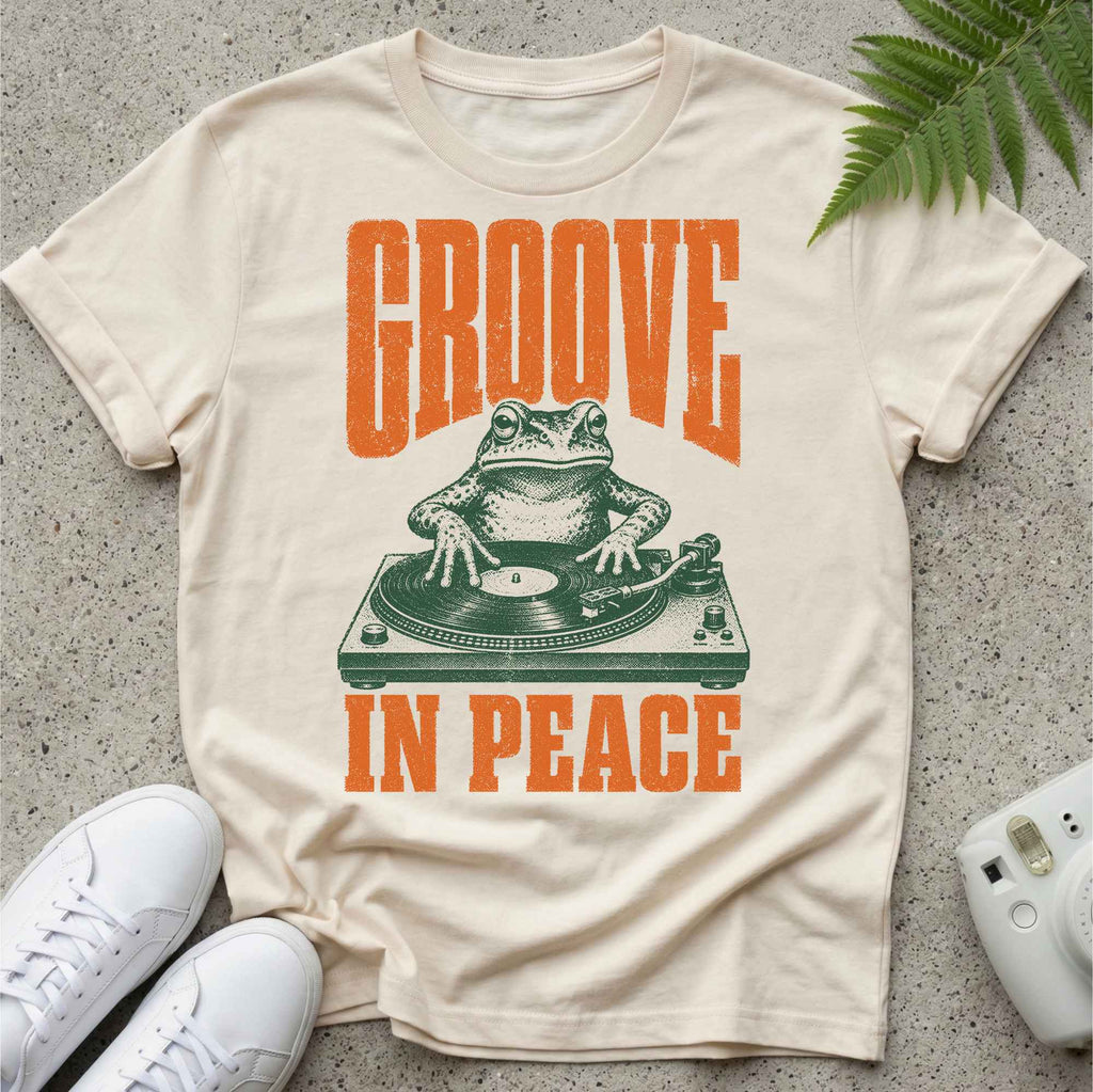 Groove In Peace Frog T-shirt