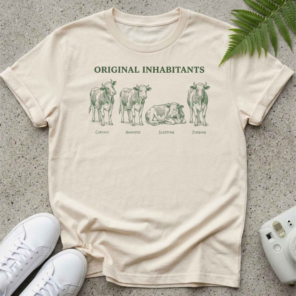 Original Inhabitants Cows T-shirt