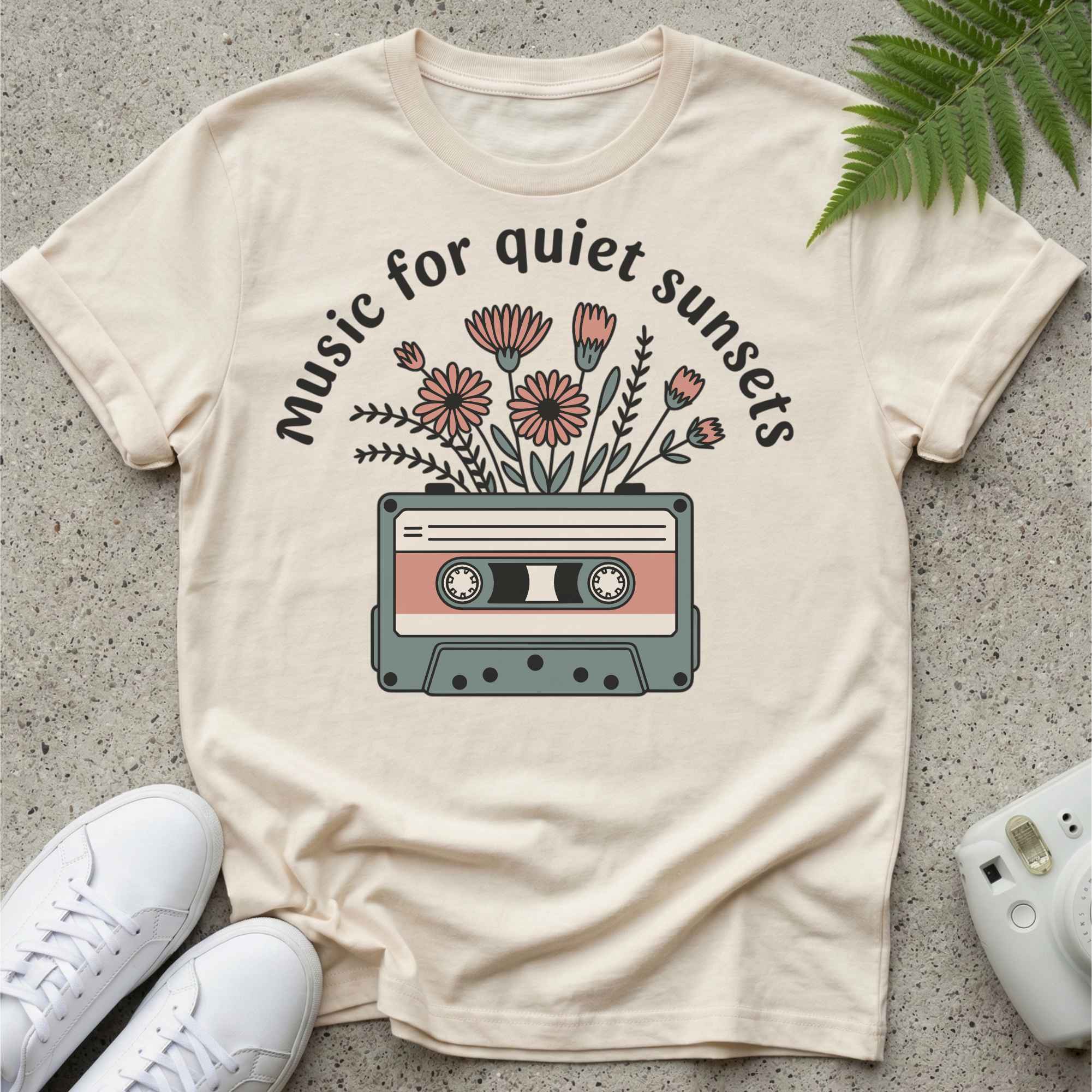 Music for quiet sunsets T-shirt