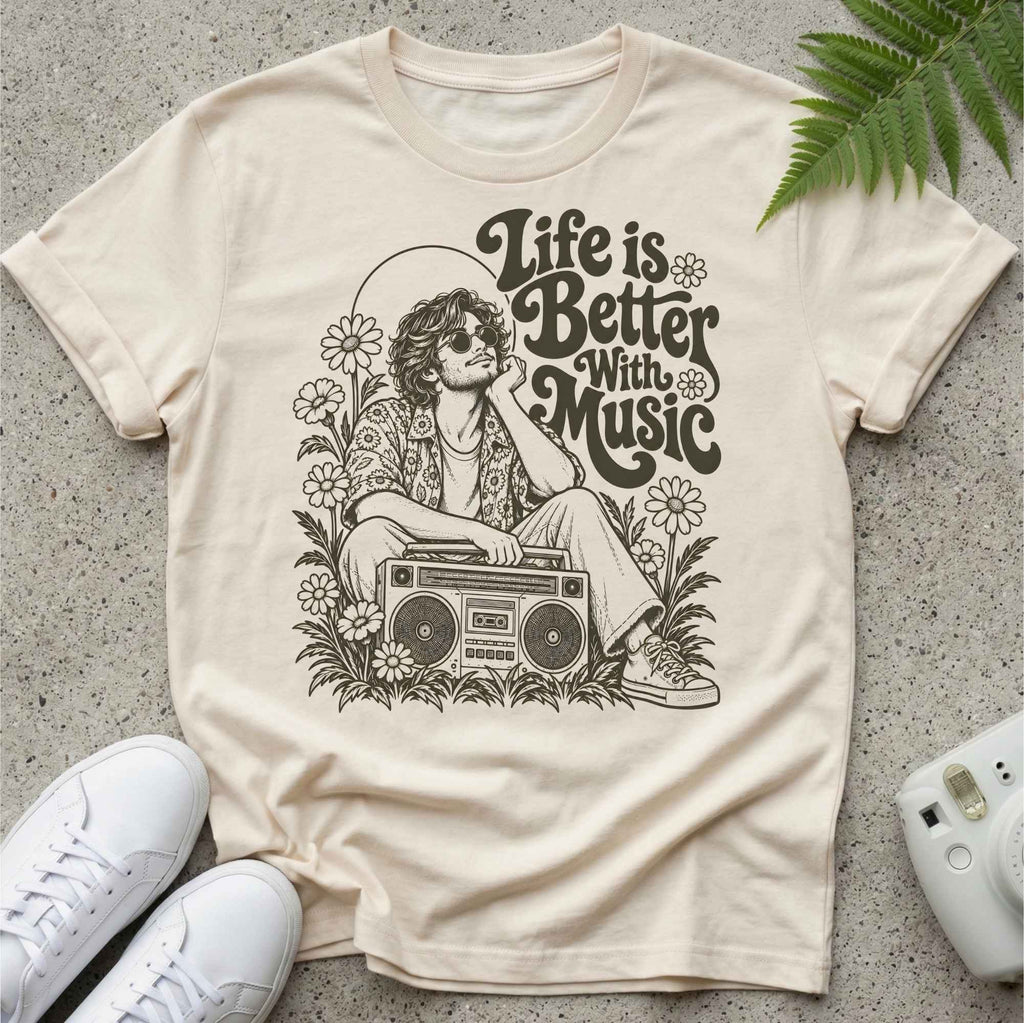 Better With Tunes T-shirt