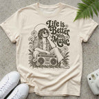 Better With Tunes T-shirt