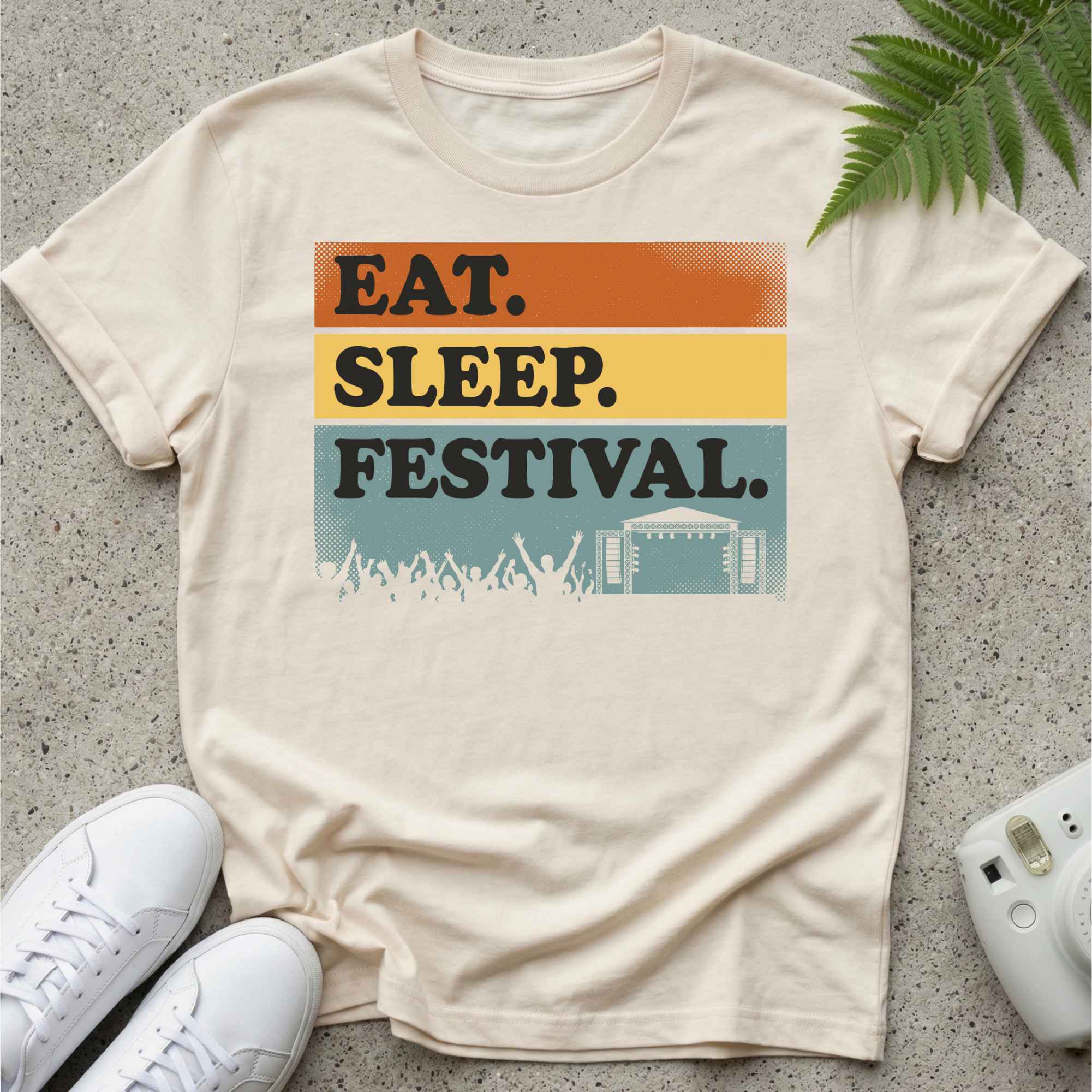 Eat.Sleep.Festival. T-shirt
