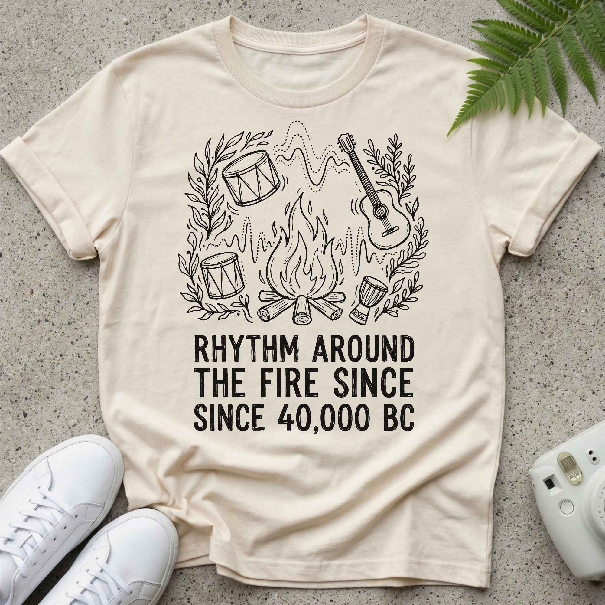 Rhytm Since 40.000 BC T-shirt