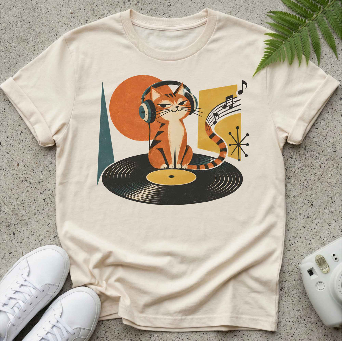 Musical Cat T-shirt