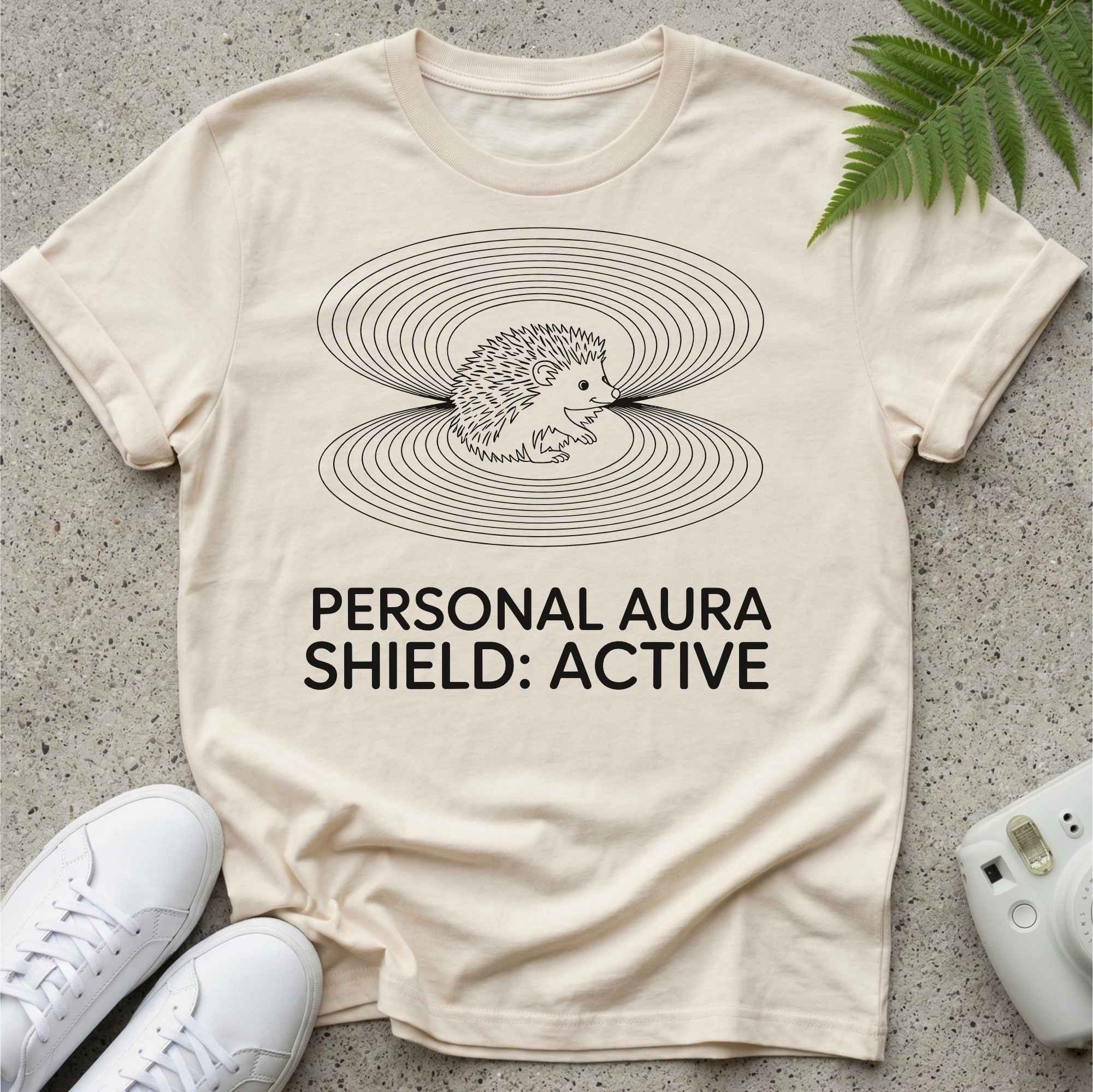 Stay Out my Aura Hedgehog! T-shirt