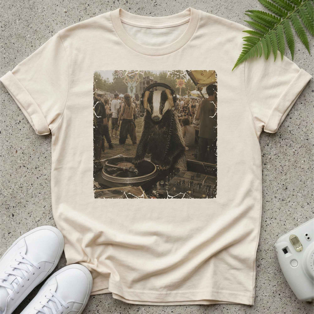 Badger At Festival T-shirt