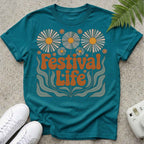 Festival Life Flowers T-shirt