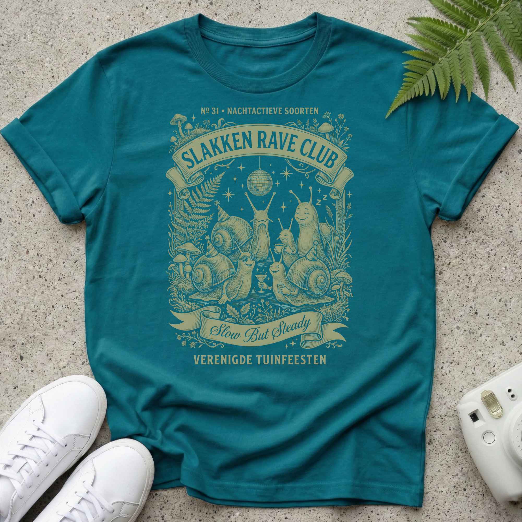 Slakken Rave Club T-shirt