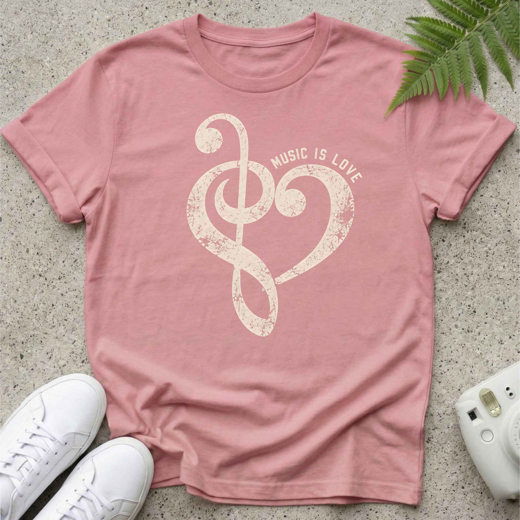 Music Is Love T-shirt