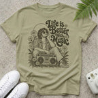 Better With Tunes T-shirt