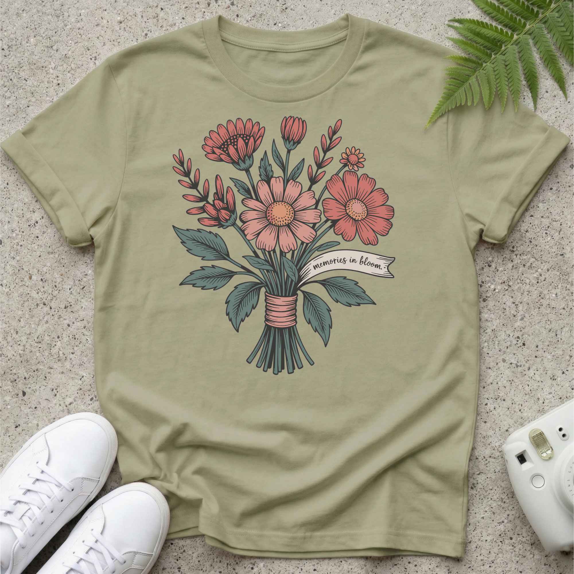 Memories in bloom T-shirt