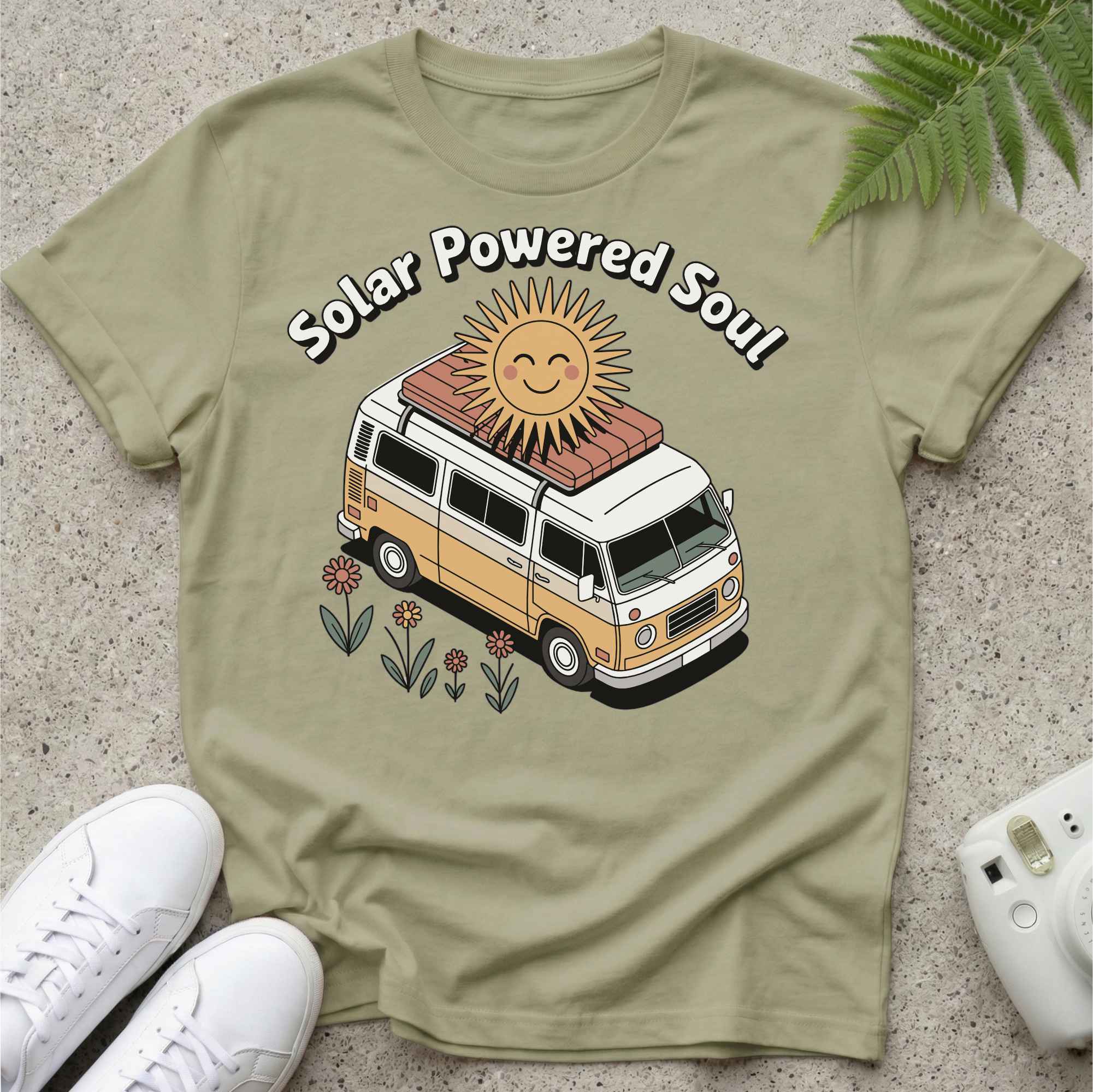 Solar-Powered Camper T-shirt