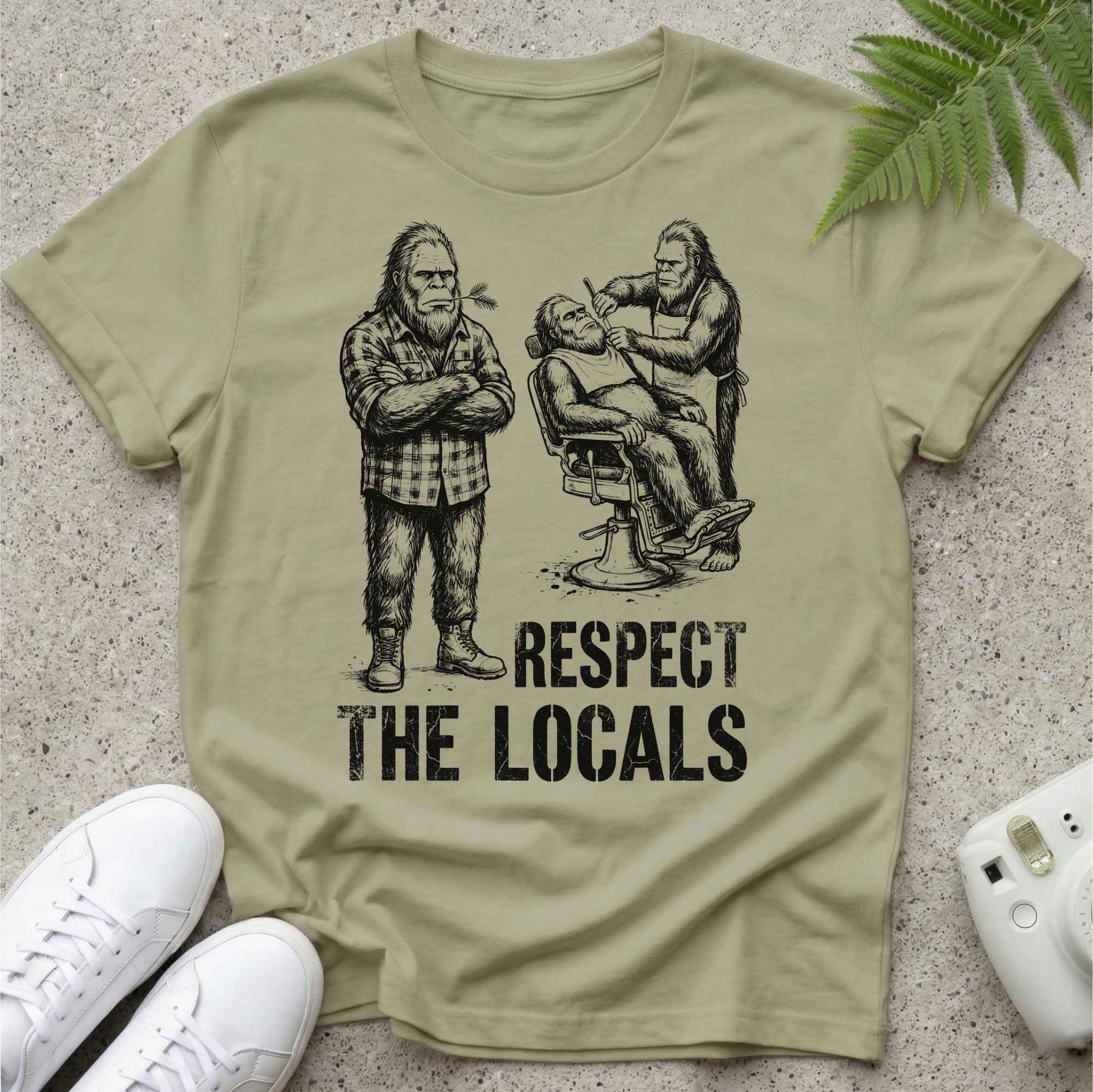 Sasquatch locals T-shirt