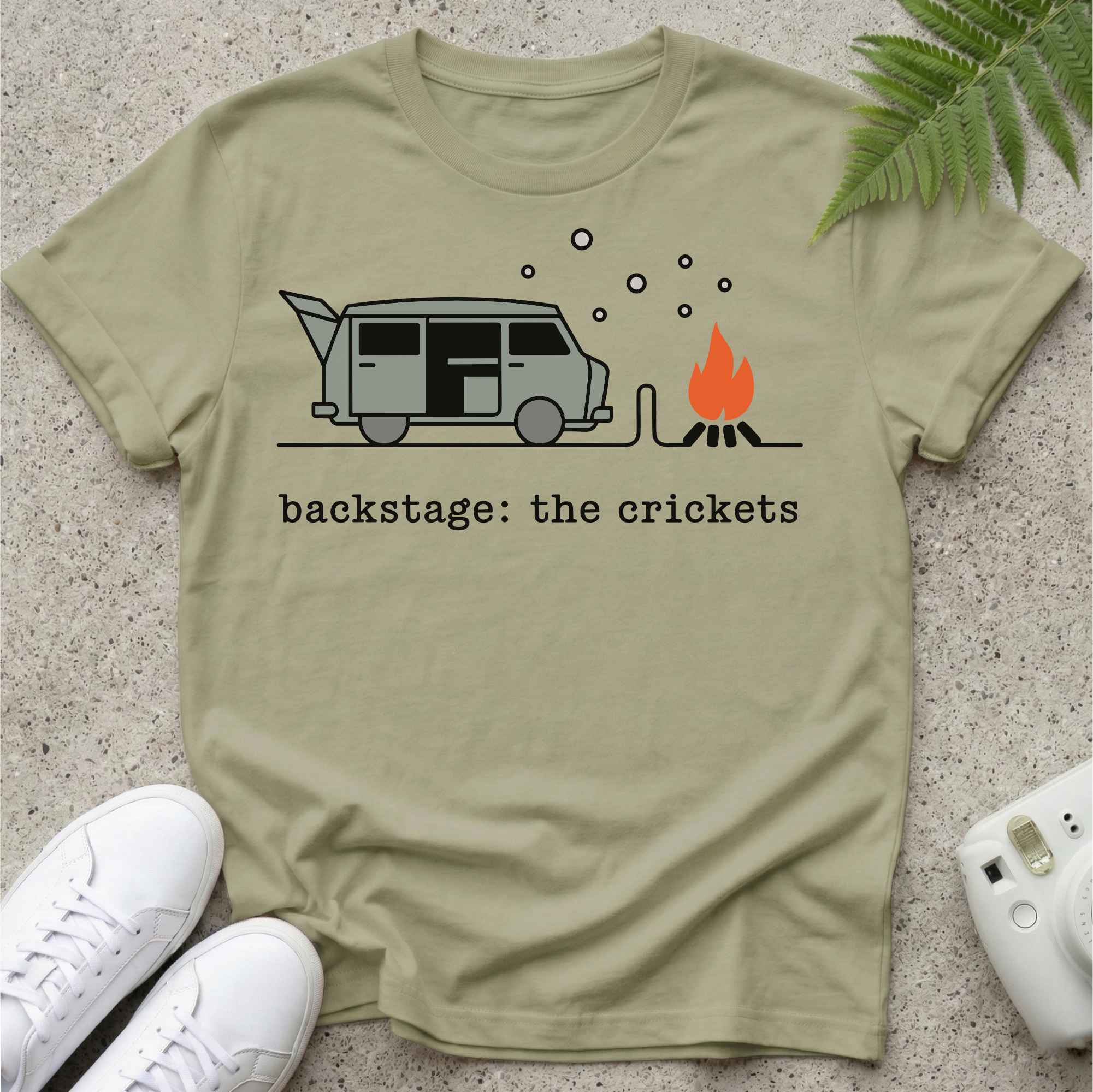 Backstage Crickets T-shirt