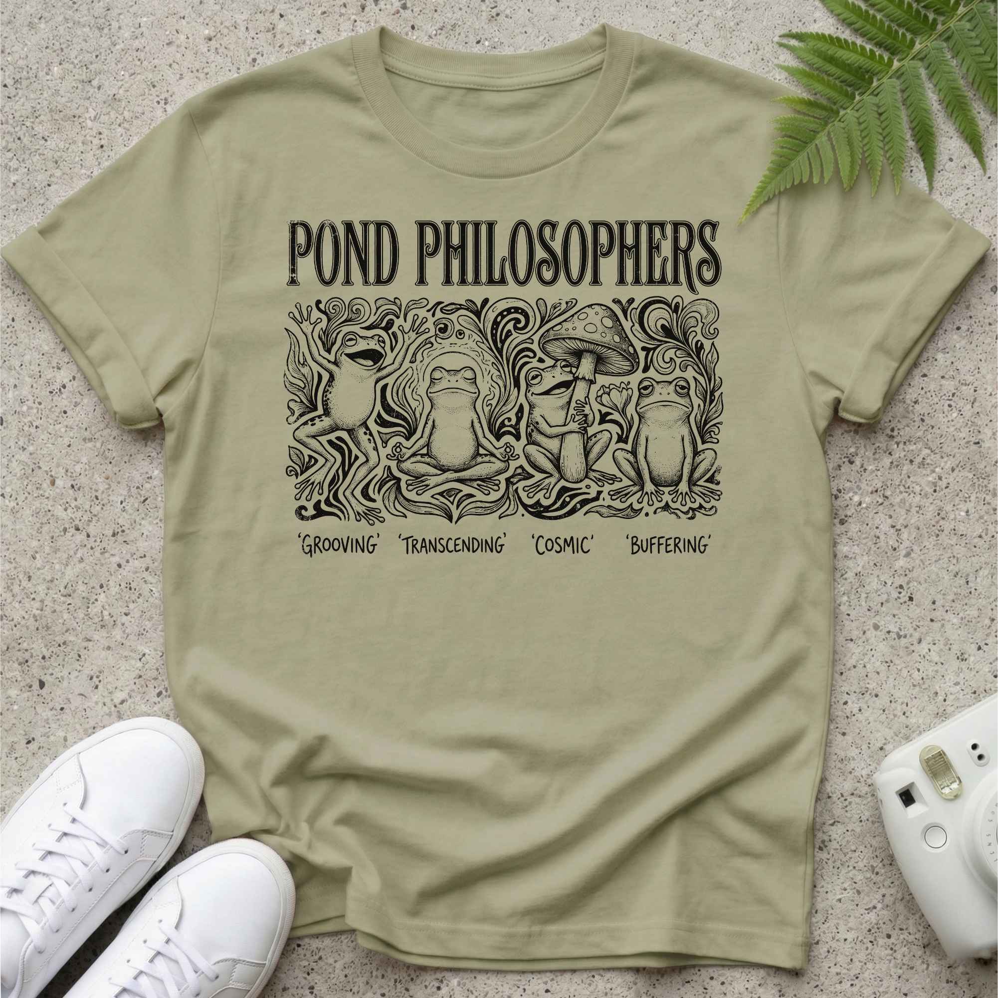 Pond Philosophers T-shirt Black
