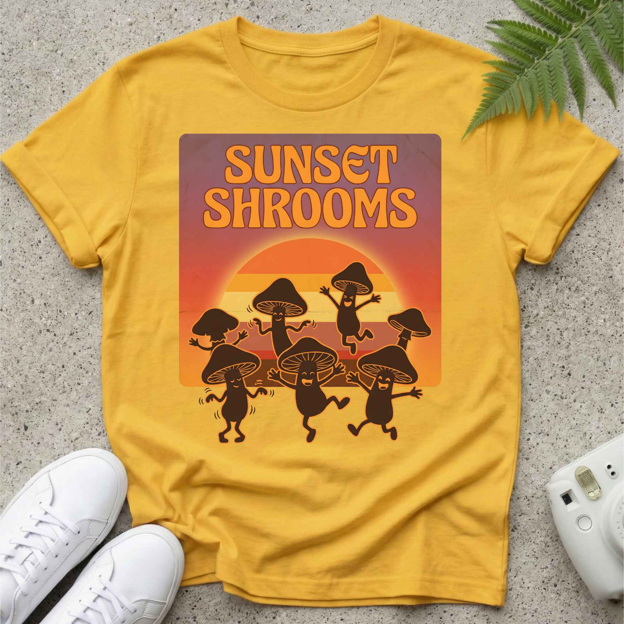 Sunset Shrooms T-shirt