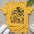 Better With Music T-shirt