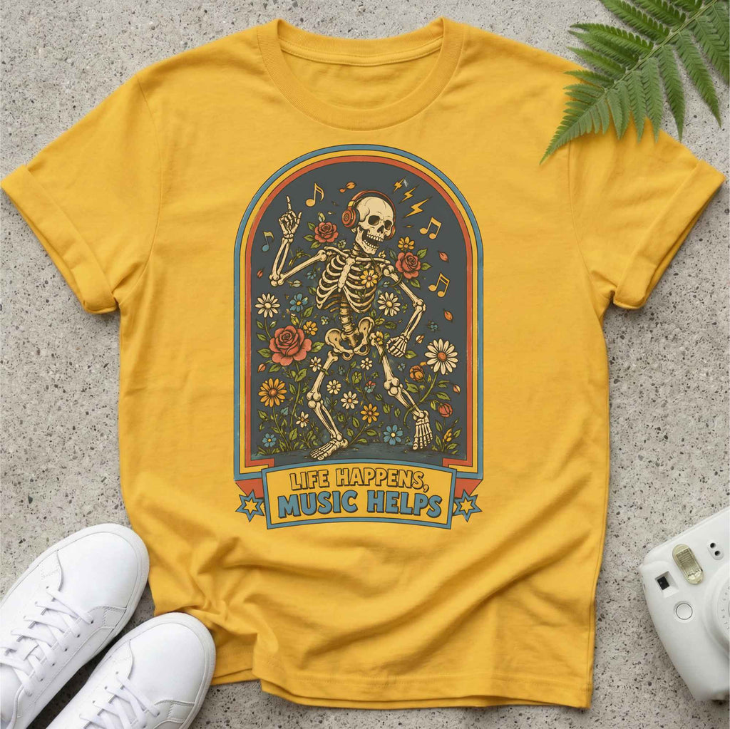Life, Music Helps T-shirt